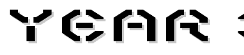 Year-3000-Expanded font